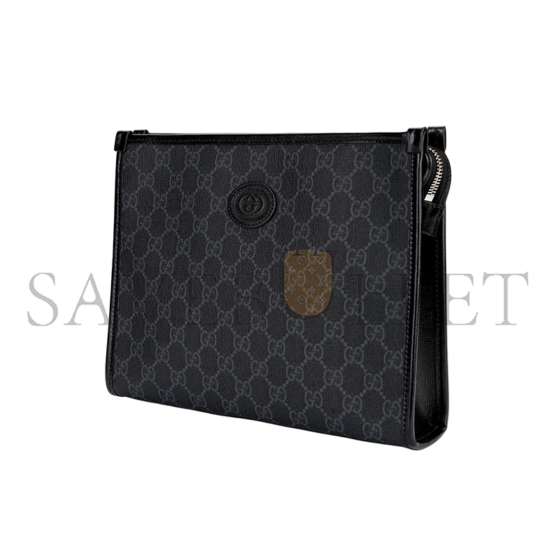 GUCCI BEAUTY CASE WITH INTERLOCKING G 672956 (26*20*6cm)
